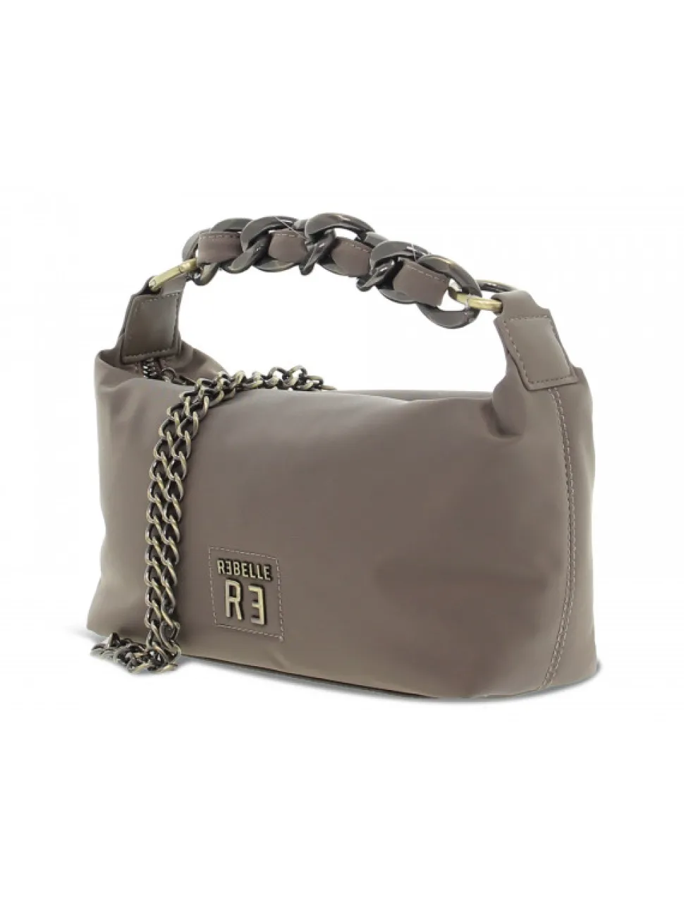 Rebelle Handbag Mariah Handbag S Nylon Black In Mud Nylon^Women Handbags