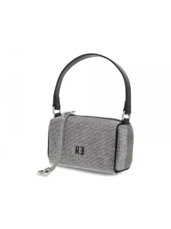 Rebelle Handbag Meg Mini Baguette Celebrity Strass In Silver Crystal^Women Handbags