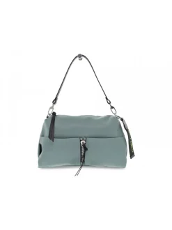 Rebelle Handbag Tecla Baguette Handbag Dollaro Sauge In Sage Leather^Women Handbags
