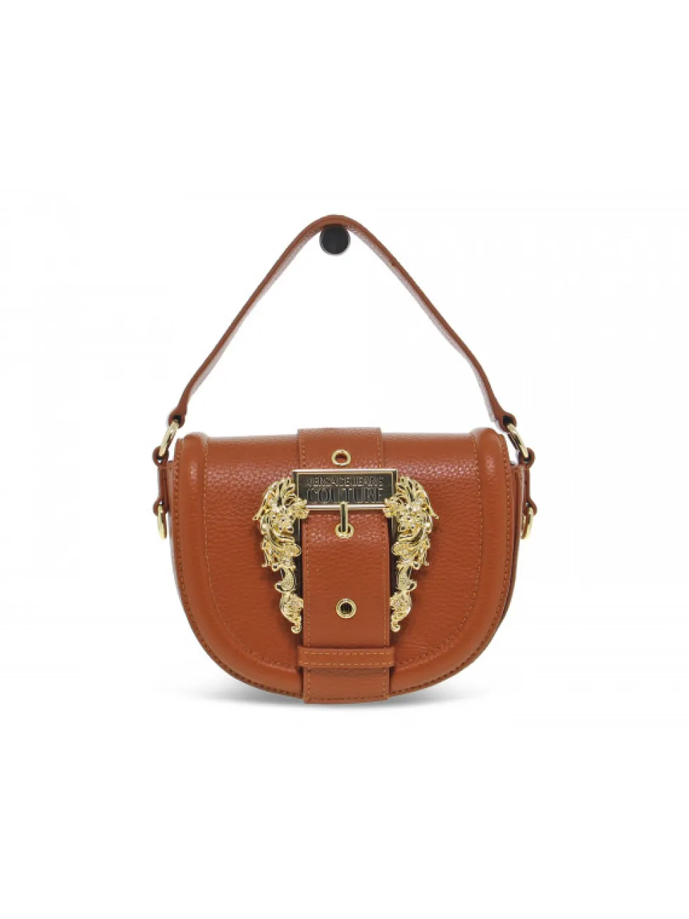 Versace Jeans Couture Handbag Jeans Couture Range F Sketch 2 Bag Grana Buckle In Leather Tassel^Women Handbags