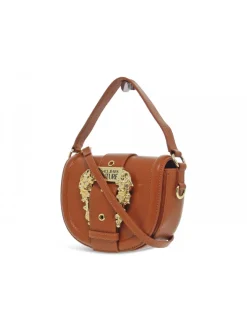 Versace Jeans Couture Handbag Jeans Couture Range F Sketch 2 Bag Grana Buckle In Leather Tassel^Women Handbags