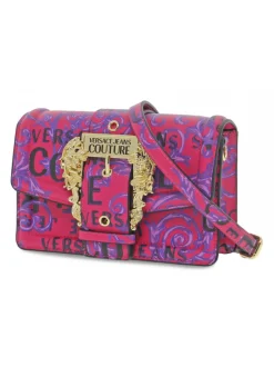 Versace Jeans Couture Handbag Jeans Couture Range F Sketch 16 Buckle In Fuchsia Saffiano^Women Handbags