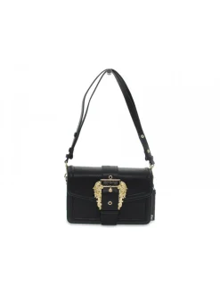 Versace Jeans Couture Handbag Jeans Couture Range F Sketch 1 Bags Grainy Buckle In Black Tassel^Women Handbags