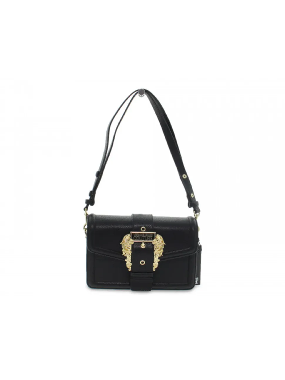 Versace Jeans Couture Handbag Jeans Couture Range F Sketch 1 Bags Grainy Buckle In Black Tassel^Women Handbags