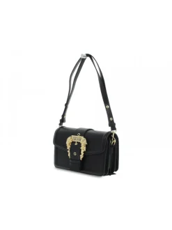Versace Jeans Couture Handbag Jeans Couture Range F Sketch 1 Bags Grainy Buckle In Black Tassel^Women Handbags