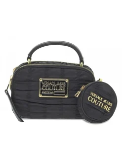Versace Jeans Couture Handbag Jeans Couture Range X Sketch 2 Bags Crunchy In Black Nylon^Women Handbags