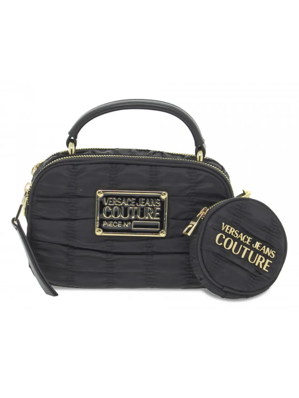 Versace Jeans Couture Handbag Jeans Couture Range X Sketch 2 Bags Crunchy In Black Nylon^Women Handbags