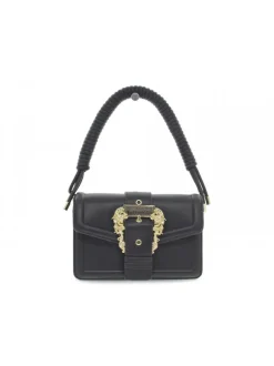 Versace Jeans Couture Handbag Jeans Couture Range F Sketch 1 Buckle In Black Leather^Women Handbags