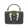 Versace Jeans Couture Handbag Jeans Couture Range F Sketch 6 Bags Grainy Buckle In Black Saffiano^Women Handbags