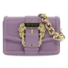 Versace Jeans Couture Handbag Jeans Couture Range F Sketch 16 Buckle Grainy In Lavender Leather^Women Handbags
