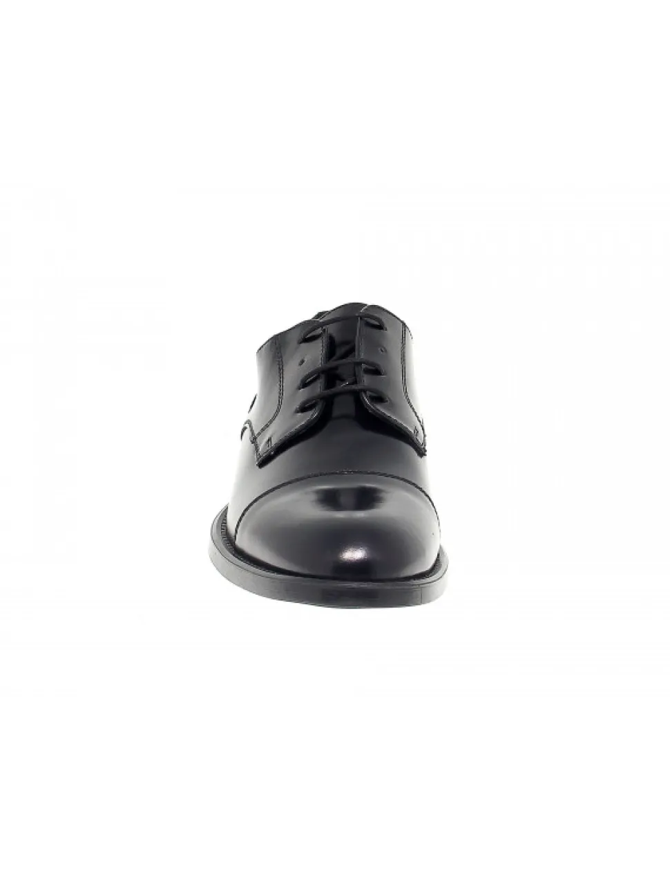 Antica Cuoieria Lace-Up Shoes Stile Inglese In Black Brushed^Men Lace-Up Shoes