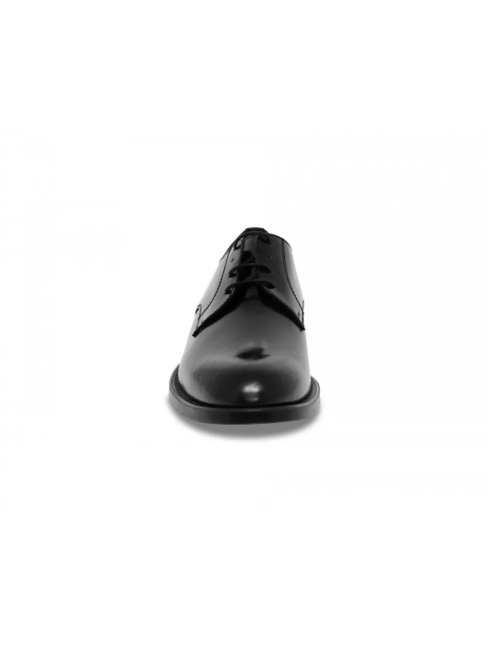 Antica Cuoieria Lace-Up Shoes Stile Inglese In Black Brushed^Men Lace-Up Shoes
