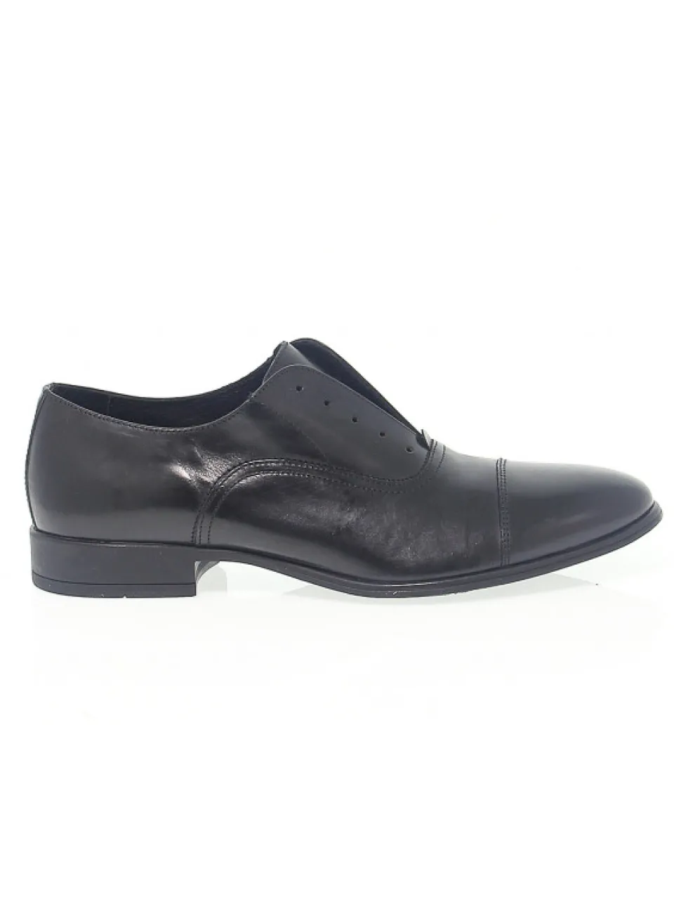 Antica Cuoieria Lace-Up Shoes Stile Inglese In Black Leather^Men Lace-Up Shoes