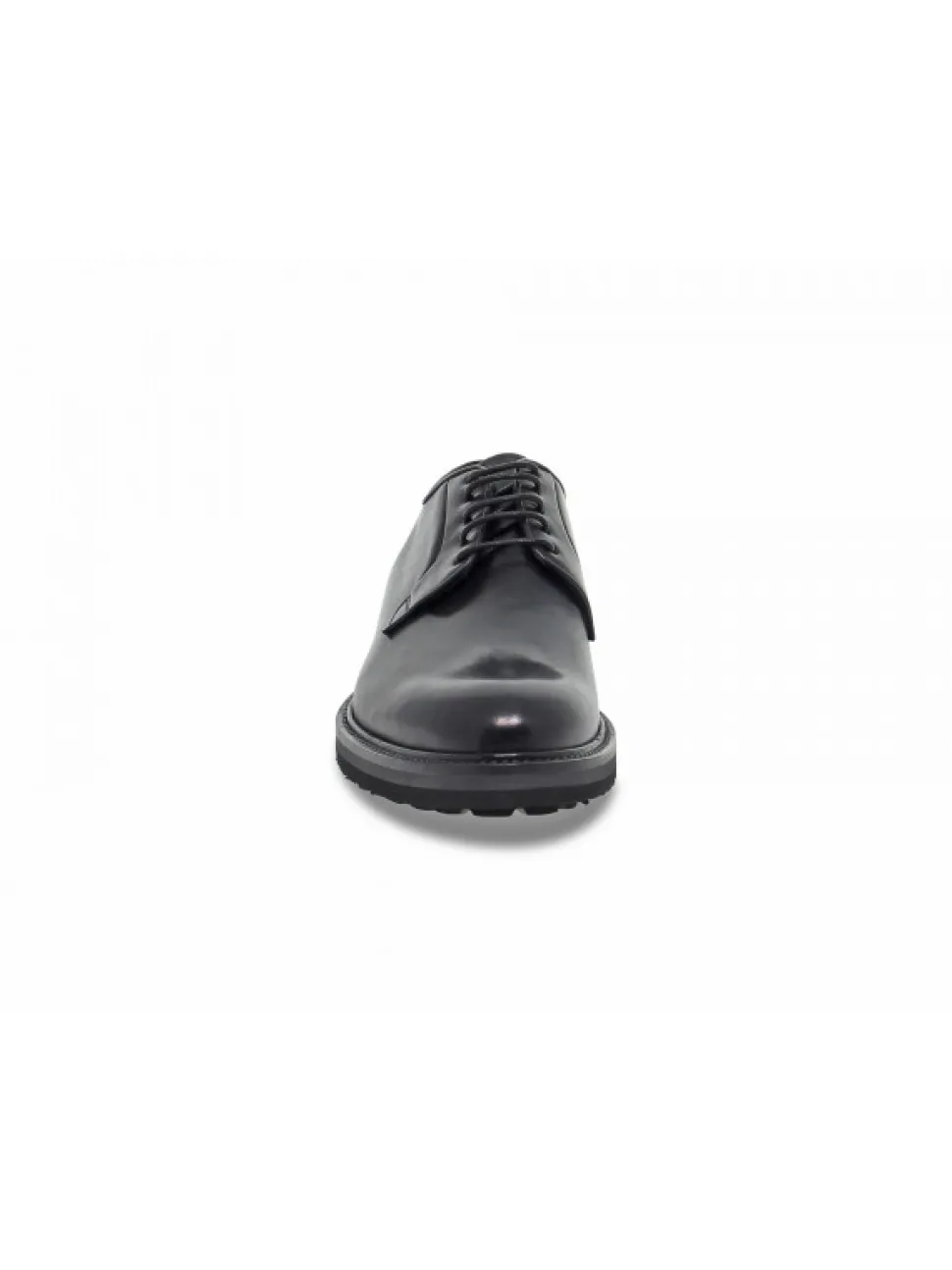 Artisti e Artigiani Lace-Up Shoes Stile Inglese In Black Leather^Men Lace-Up Shoes
