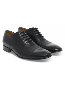 Artisti e Artigiani Lace-Up Shoes In Black Leather^Men Lace-Up Shoes