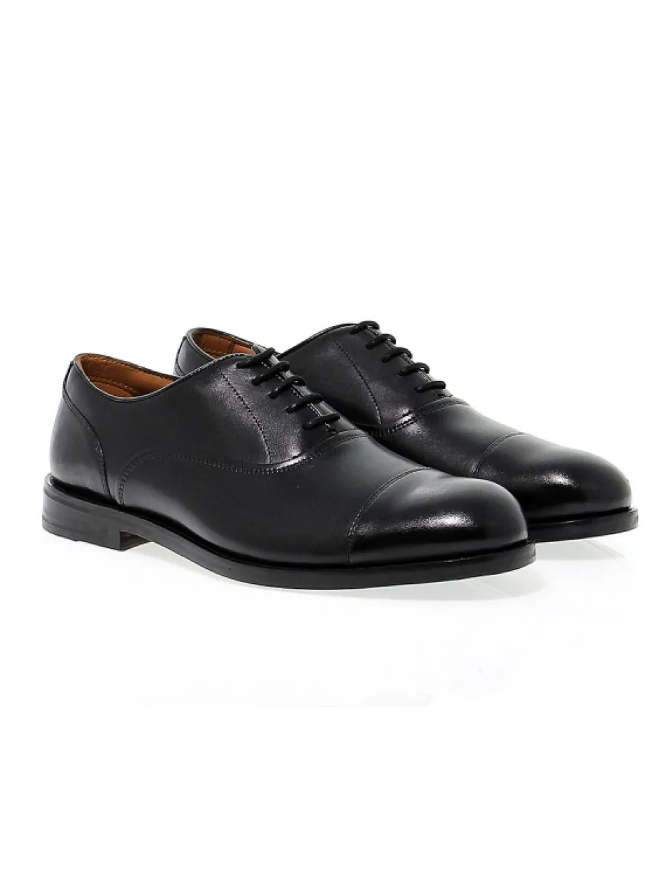 Clarks Lace-Up Shoes Coling Boss In Black Leather^Men Lace-Up Shoes