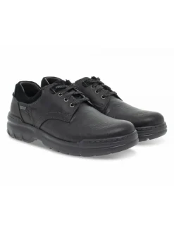Clarks Lace-Up Shoes Rockie2 Low Gtx In Black Leather^Men Lace-Up Shoes