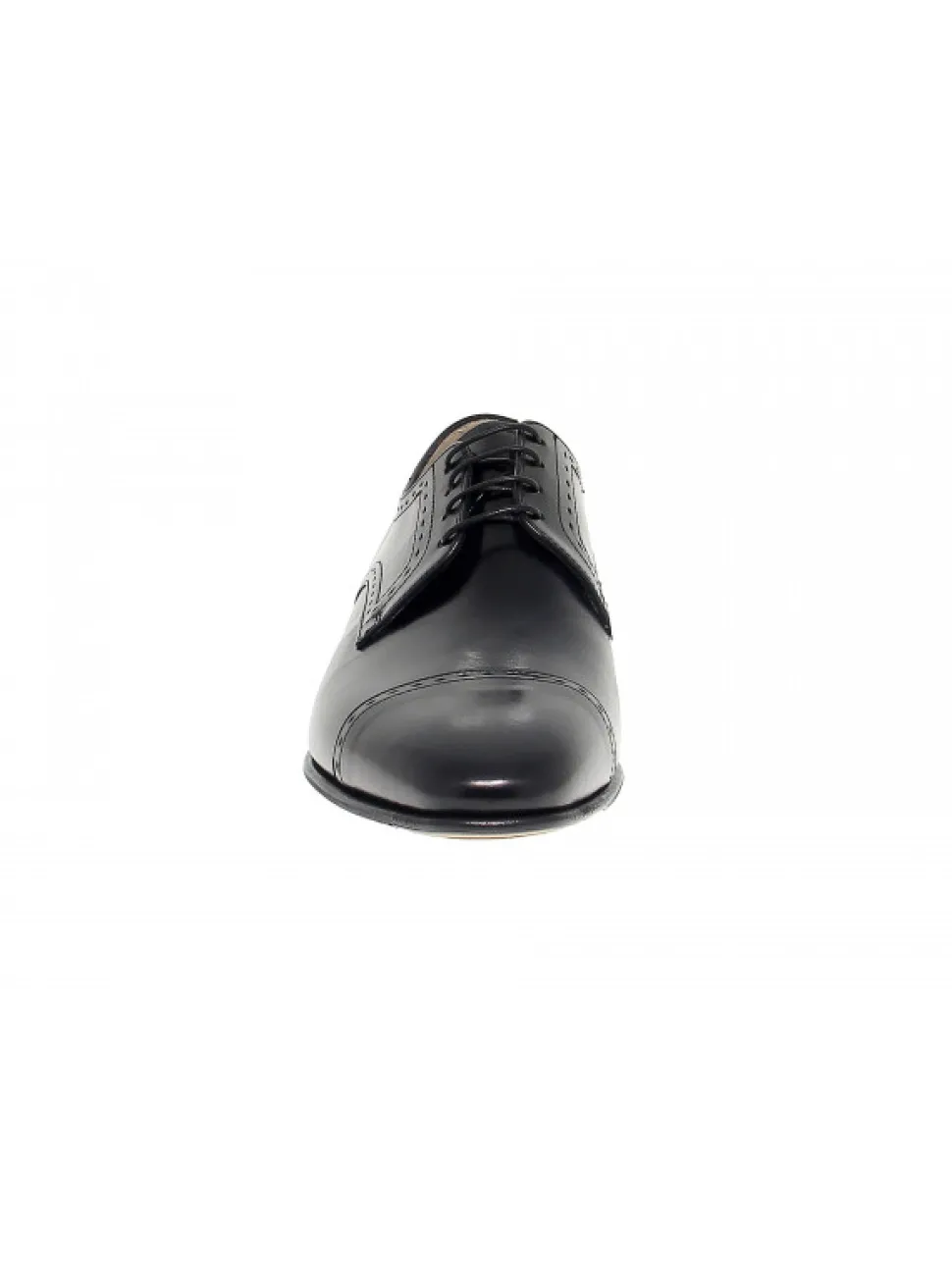Fabi Lace-Up Shoes In Black Leather^Men Lace-Up Shoes
