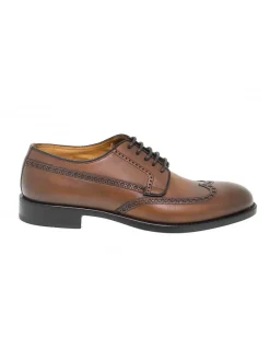 Fabi Lace-Up Shoes In Leather Leather^Men Lace-Up Shoes