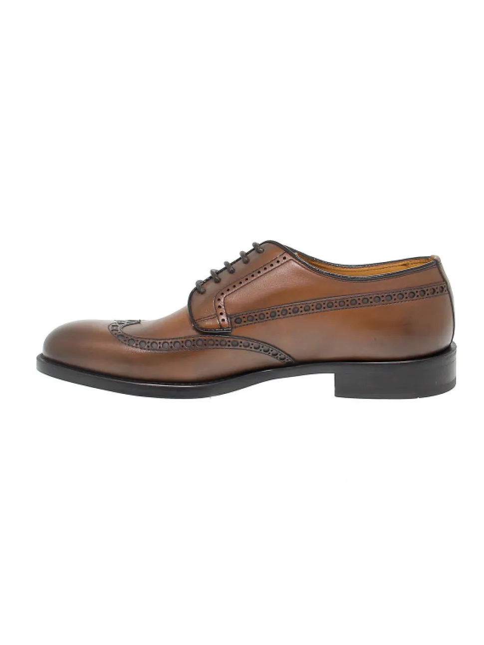 Fabi Lace-Up Shoes In Leather Leather^Men Lace-Up Shoes