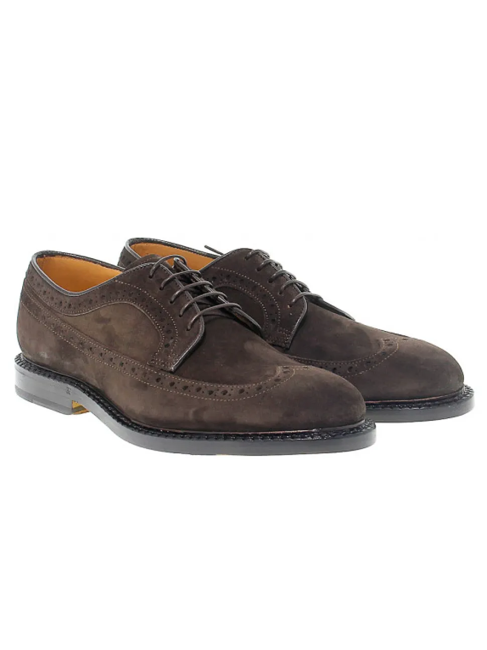 Fabi Must Eve Lace-Up Shoes Must Eve Jimmy In Brown Suede Leather^Men Lace-Up Shoes