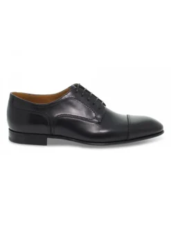 Fabi Lace-Up Shoes Stile Inglese In Black Leather^Men Lace-Up Shoes