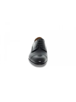 Fabi Lace-Up Shoes Stile Inglese In Black Leather^Men Lace-Up Shoes