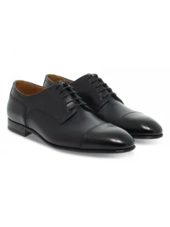 Fabi Lace-Up Shoes Stile Inglese In Black Leather^Men Lace-Up Shoes