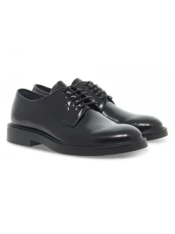 Guidi Calzature Lace-Up Shoes Stile Inglese Church'S In Black Brushed^Men Lace-Up Shoes