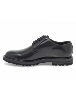 Guidi Calzature Lace-Up Shoes Stile Inglese In Black Leather^Men Lace-Up Shoes