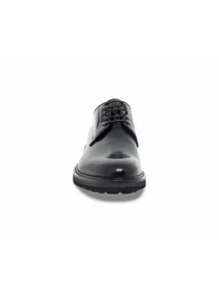 Guidi Calzature Lace-Up Shoes Stile Inglese In Black Leather^Men Lace-Up Shoes