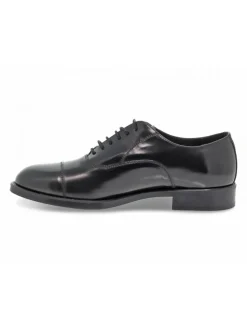 Guidi Calzature Lace-Up Shoes Stile Inglese In Black Brushed^Men Lace-Up Shoes