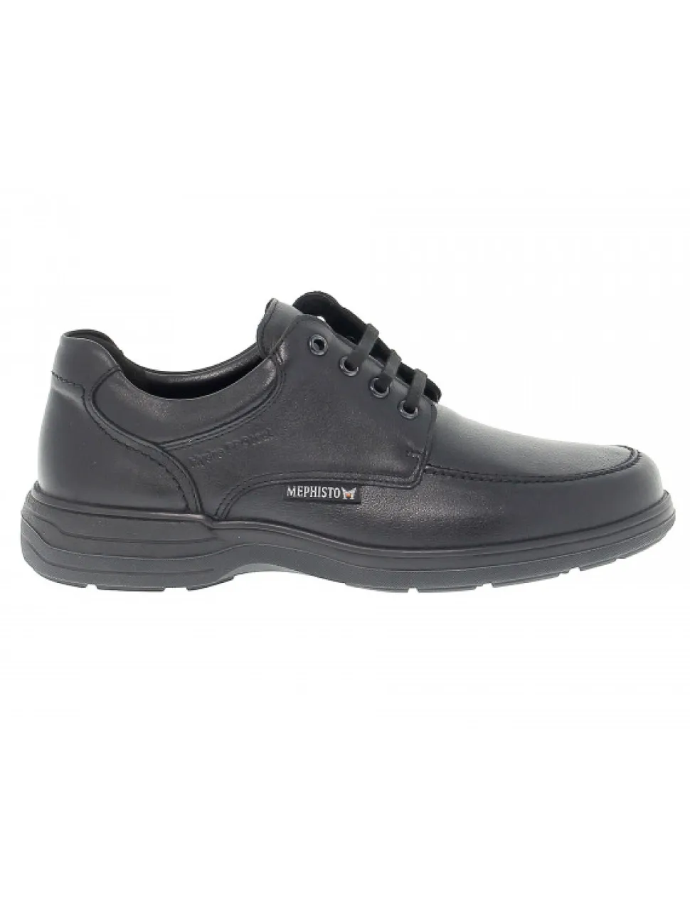 Mephisto Lace-Up Shoes Douk Riko In Black Leather^Men Lace-Up Shoes