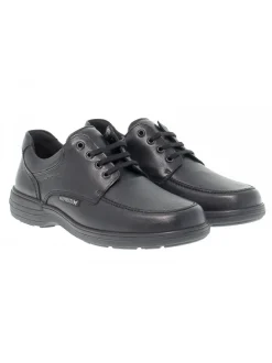 Mephisto Lace-Up Shoes Douk Riko In Black Leather^Men Lace-Up Shoes