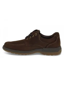 Mephisto Lace-Up Shoes Douk Riko In Dark Brown Leather^Men Lace-Up Shoes