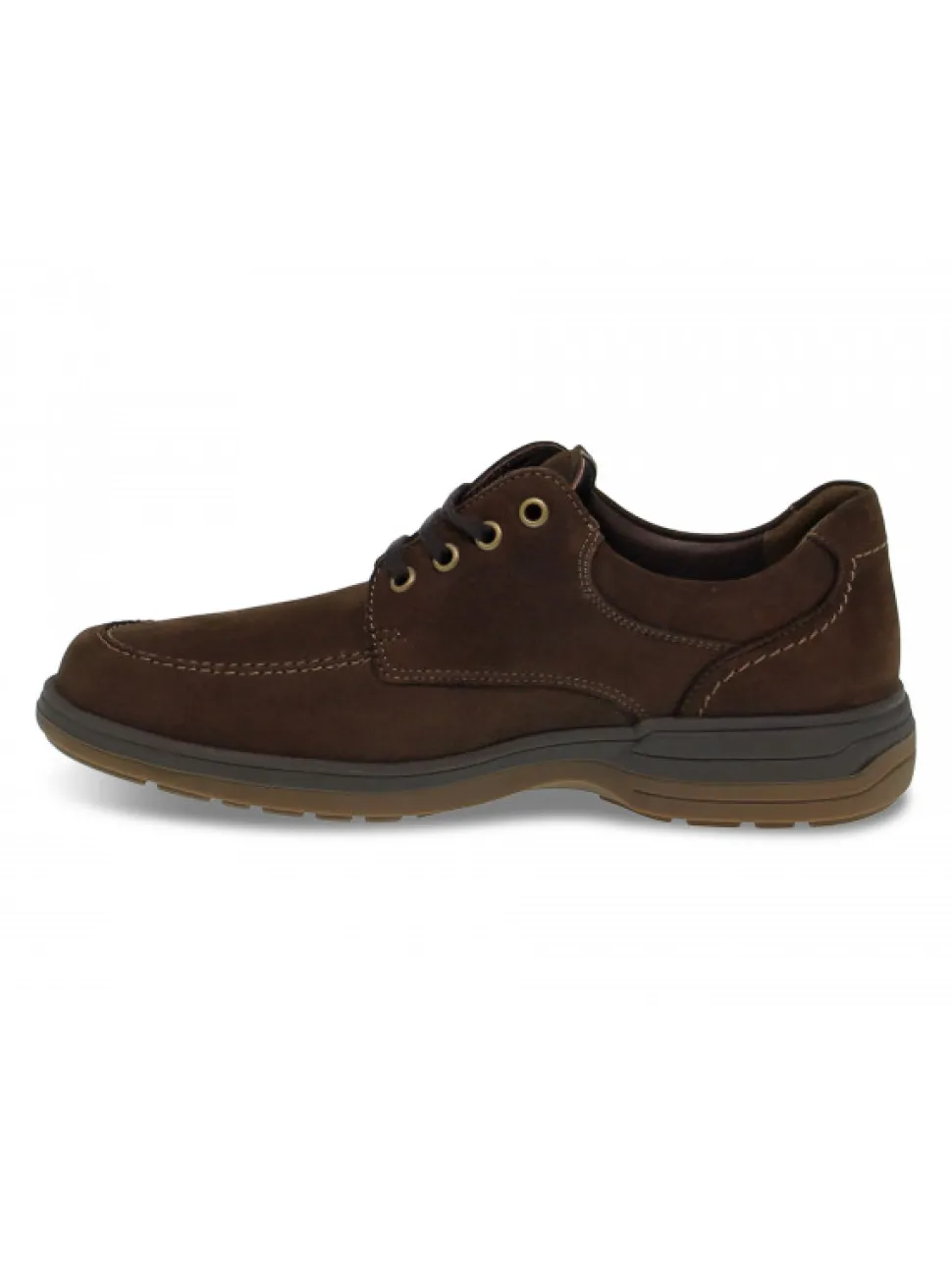Mephisto Lace-Up Shoes Douk Riko In Dark Brown Leather^Men Lace-Up Shoes