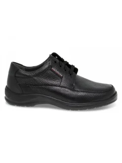 Mephisto Lace-Up Shoes Ezard Mobils Ergonomic In Black Tassel^Men Lace-Up Shoes