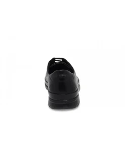 Mephisto Lace-Up Shoes Tedy In Black Leather^Men Lace-Up Shoes