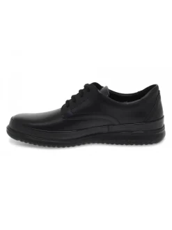 Mephisto Lace-Up Shoes Tedy In Black Leather^Men Lace-Up Shoes