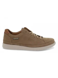 Mephisto Lace-Up Shoes Thomas In Taupe Nubuck^Men Lace-Up Shoes