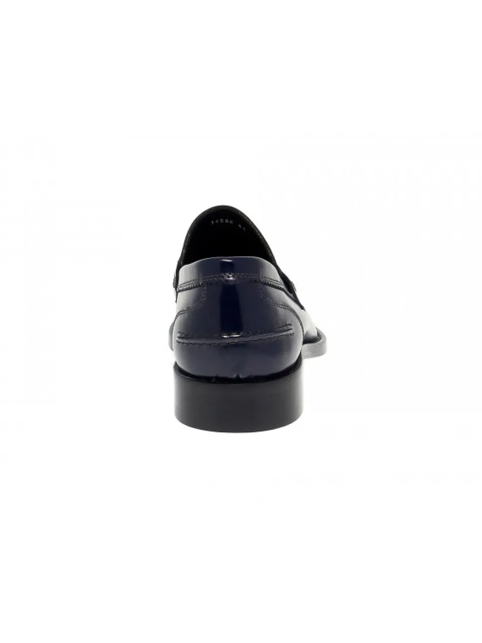 Antica Cuoieria Loafer College In Blue Leather^Men Loafers