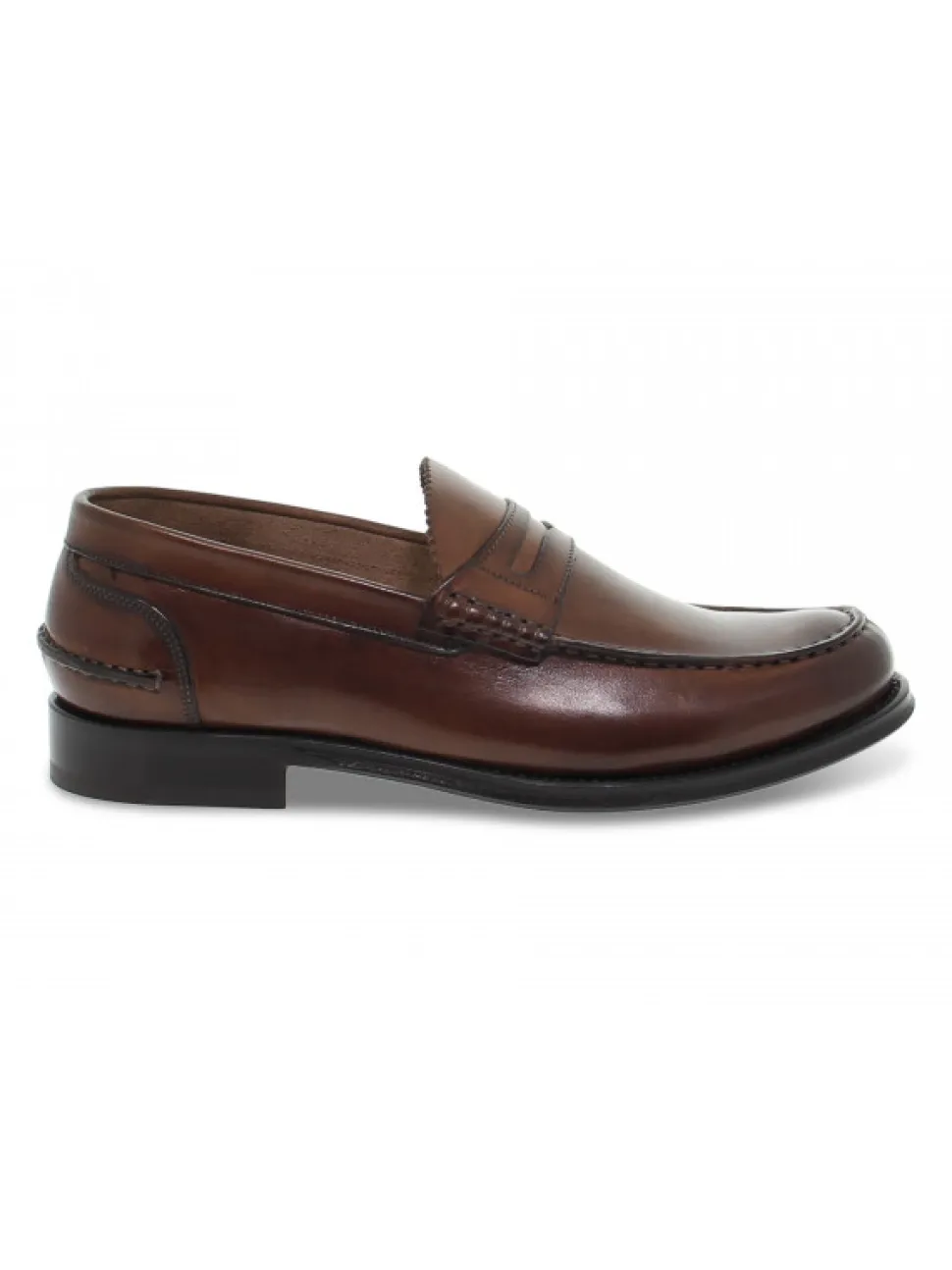 Brecos Loafer College In Brown Leather^Men Loafers
