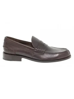 Clarks Loafer Beary In Dark Brown Leather^Men Loafers
