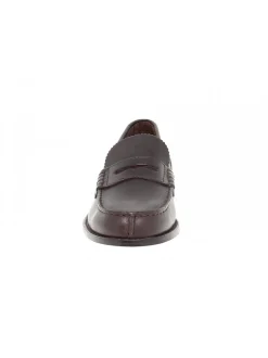 Clarks Loafer Beary In Dark Brown Leather^Men Loafers