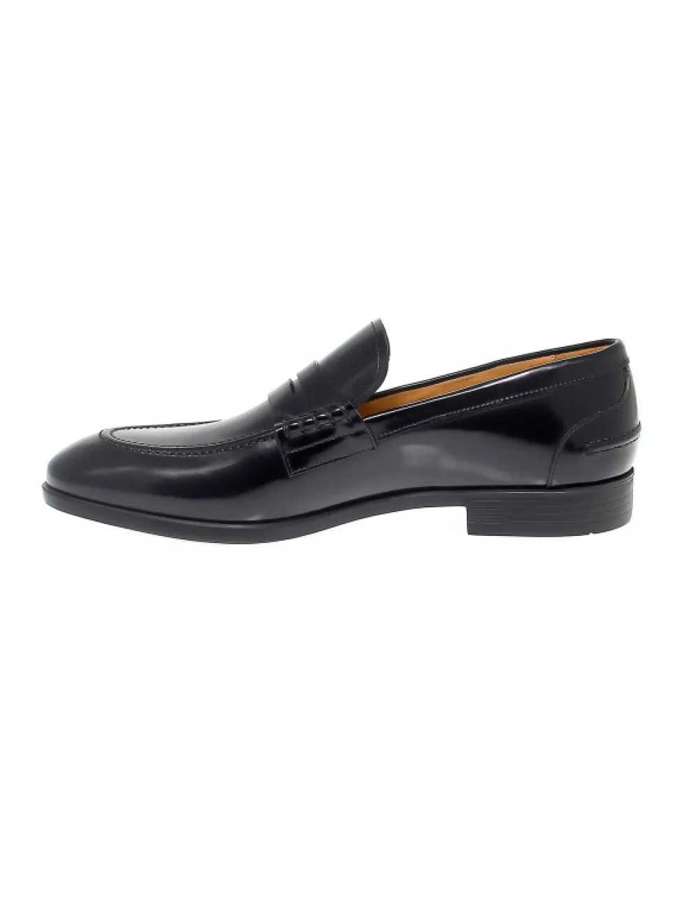 Fabi Loafer In Black Brushed^Men Loafers