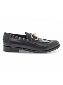 Guidi Calzature Loafer College Gucci Dandy In Black Leather^Men Loafers