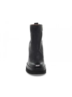 A.S.98 Low Boot Vivent Plato' In Black Leather^Women Low Boots