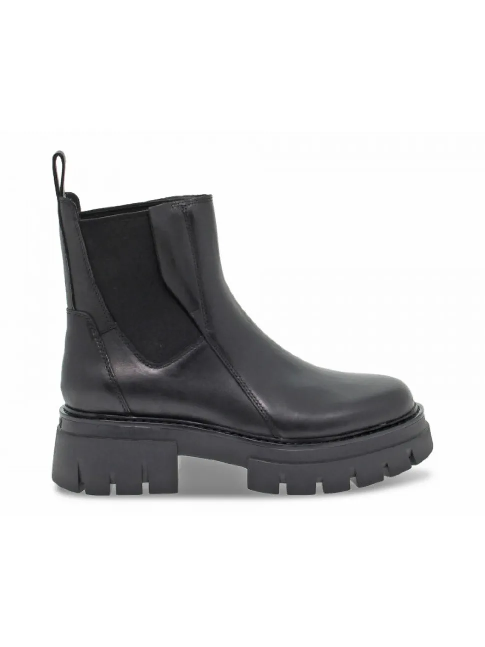 Ash Low Boot Links In Black Leather^Women Low Boots
