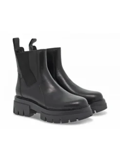 Ash Low Boot Links In Black Leather^Women Low Boots