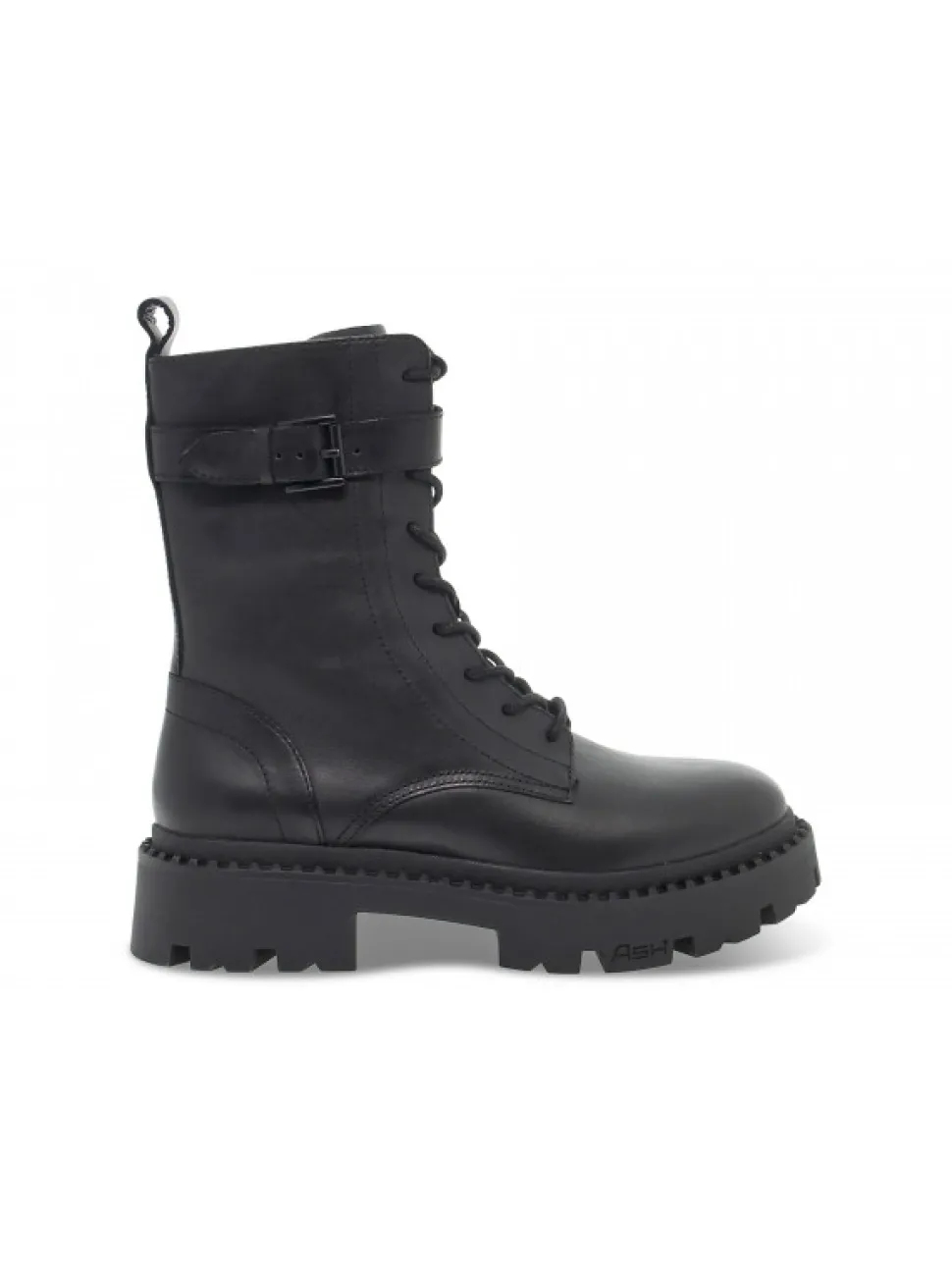 Ash Low Boot Plato' In Black Leather^Women Low Boots